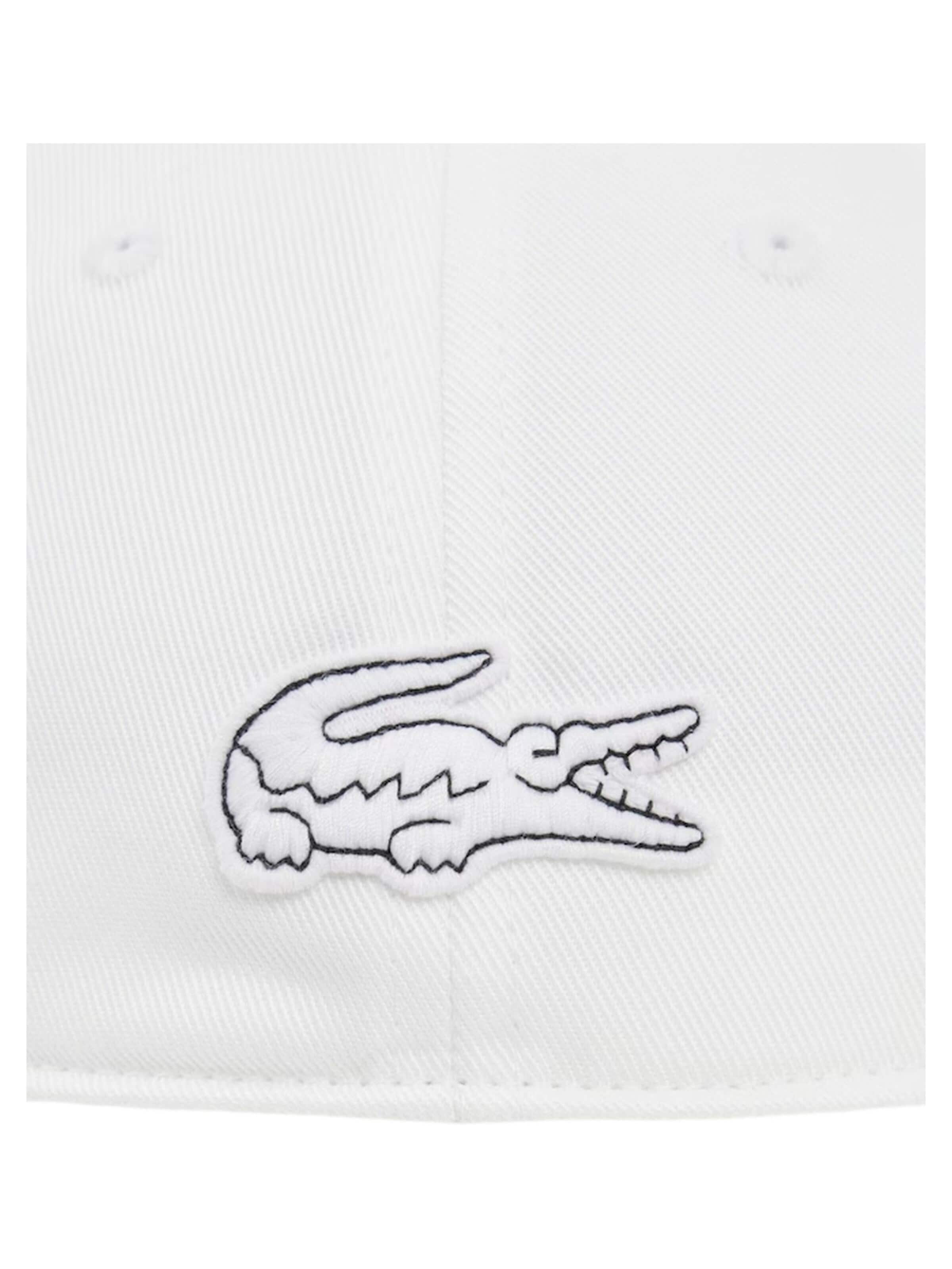 LACOSTEŠilterica 'Gorra lacoste blanca toned logo unstructured cap' - bijela boja