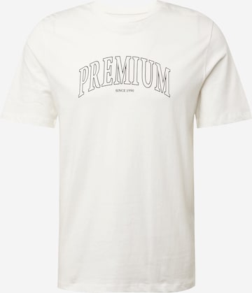 T-Shirt 'MALIK' JACK & JONES en blanc : devant