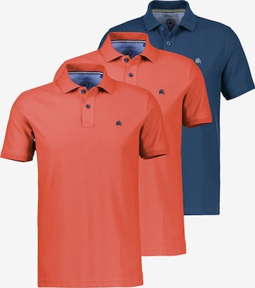 LERROS Shirt 'Basic' in Blau: Vorderseite