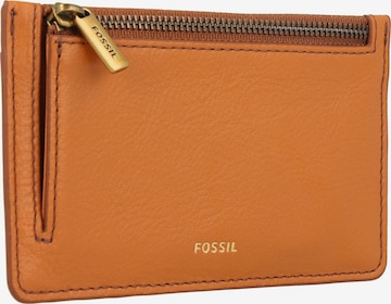 FOSSIL Key Ring 'Logan' in Orange