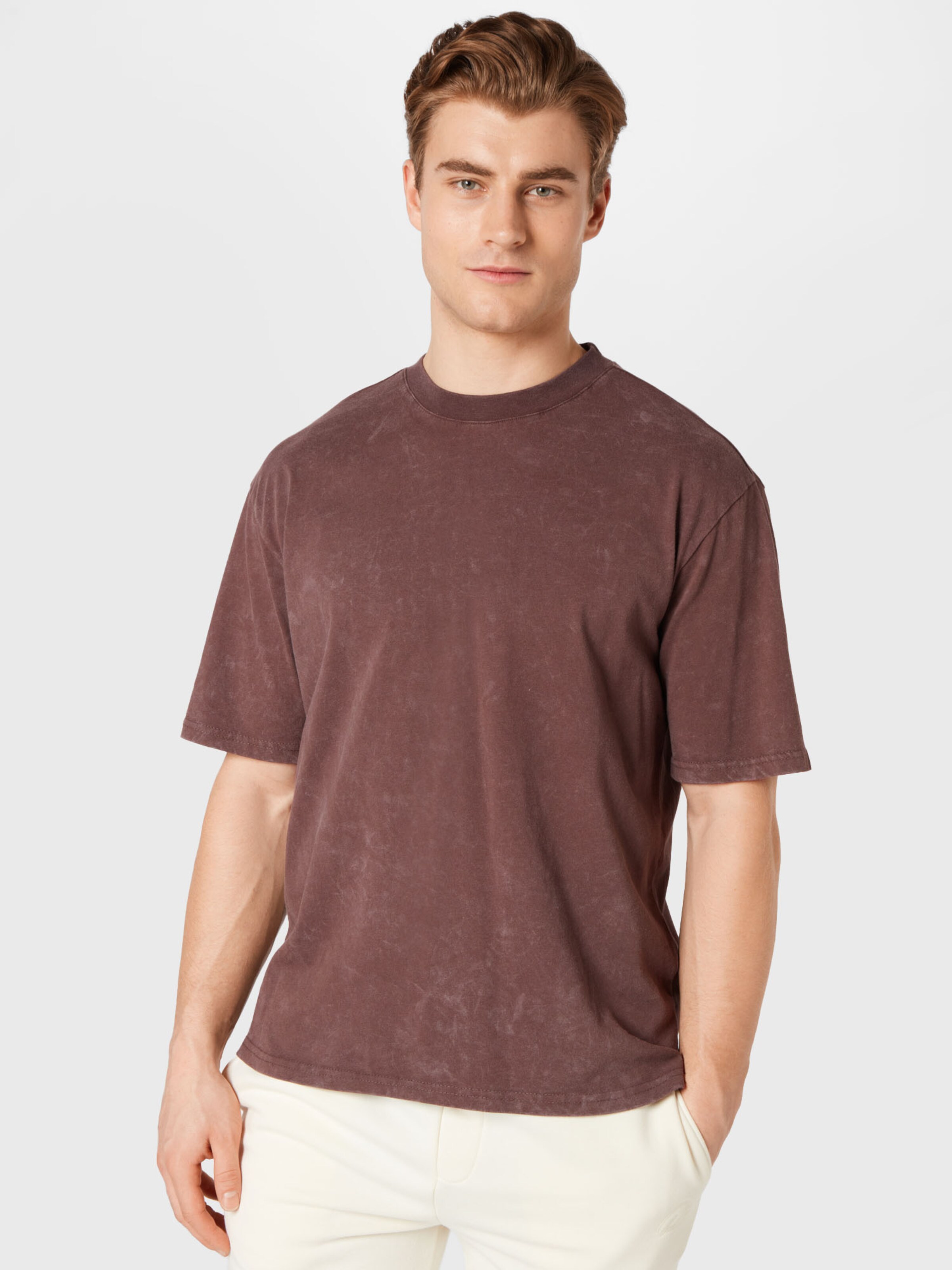 Männer Shirts River Island T-Shirt in Braun - BA00609 Männer Shirts River Island T-Shirt in Braun - BA00609
