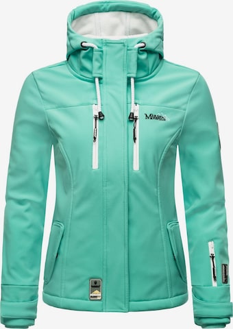 MARIKOO Weatherproof jacket 'Kleine Zicke' in Green: front