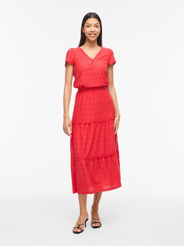 VILA - Blusa 'VIAmalina' en rojo