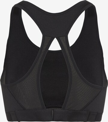 NIKE Bustier Sport-BH in Schwarz