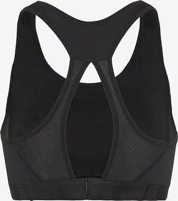 NIKE Bustier Sports-BH i svart