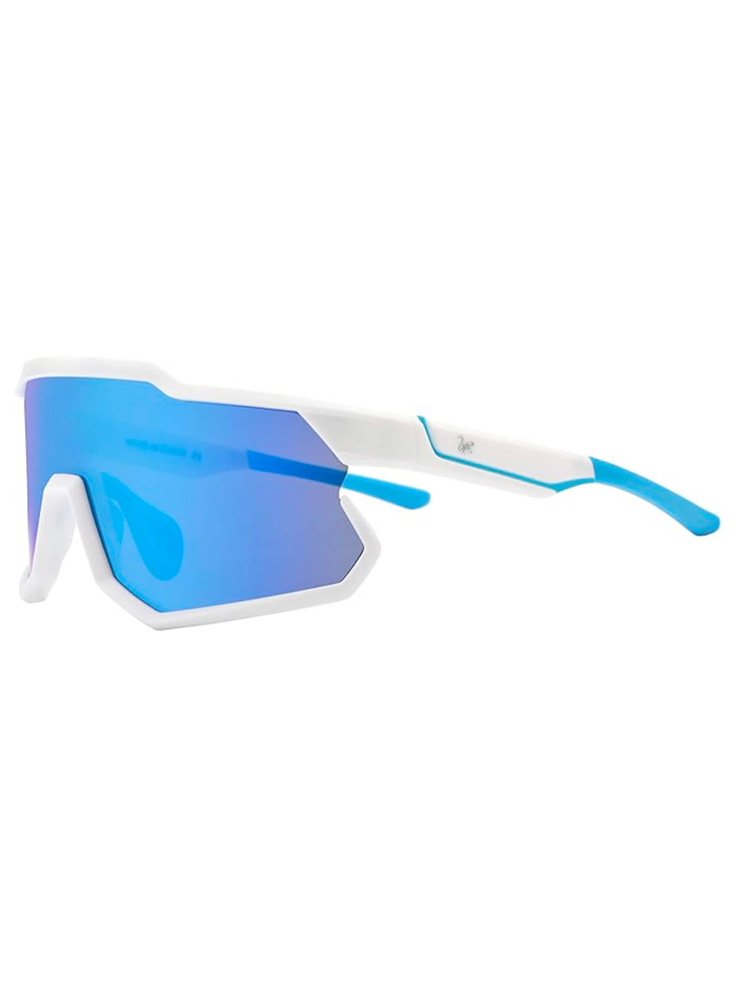Surf Monkey Sports Sunglasses in White: front
