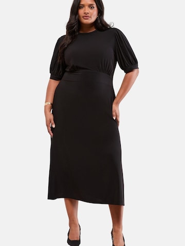Lipsy Dress in Black: front
