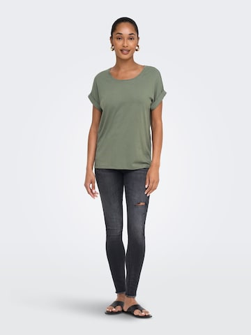 Tricou 'ONLMOSTER' de la ONLY pe verde