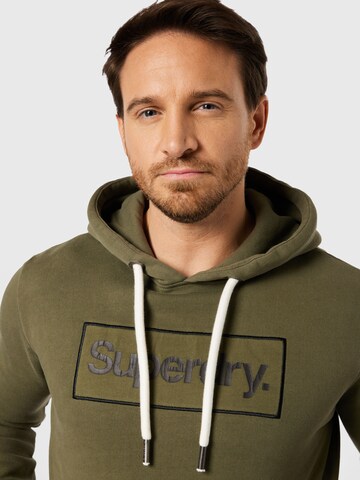 Superdry Tapered Sweatshirt in Grün