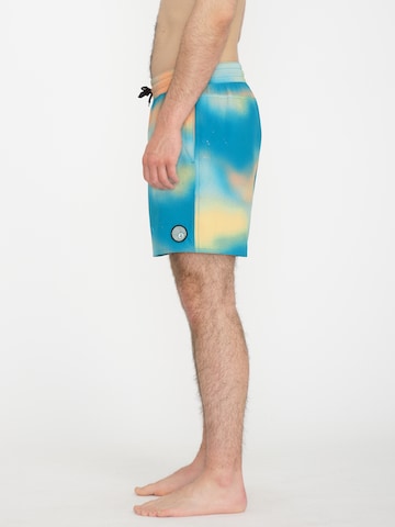 Volcom Swimming Trunks 'BAFFLE TRUNK' in Blue