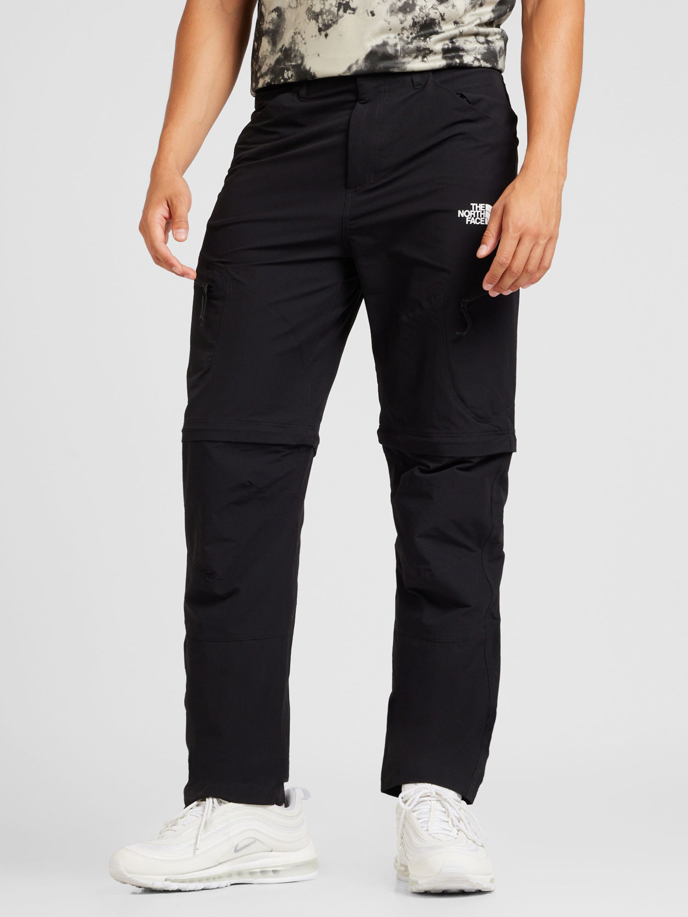 THE NORTH FACE Regular Outdoor trousers Exploration in Black ABOUT YOU