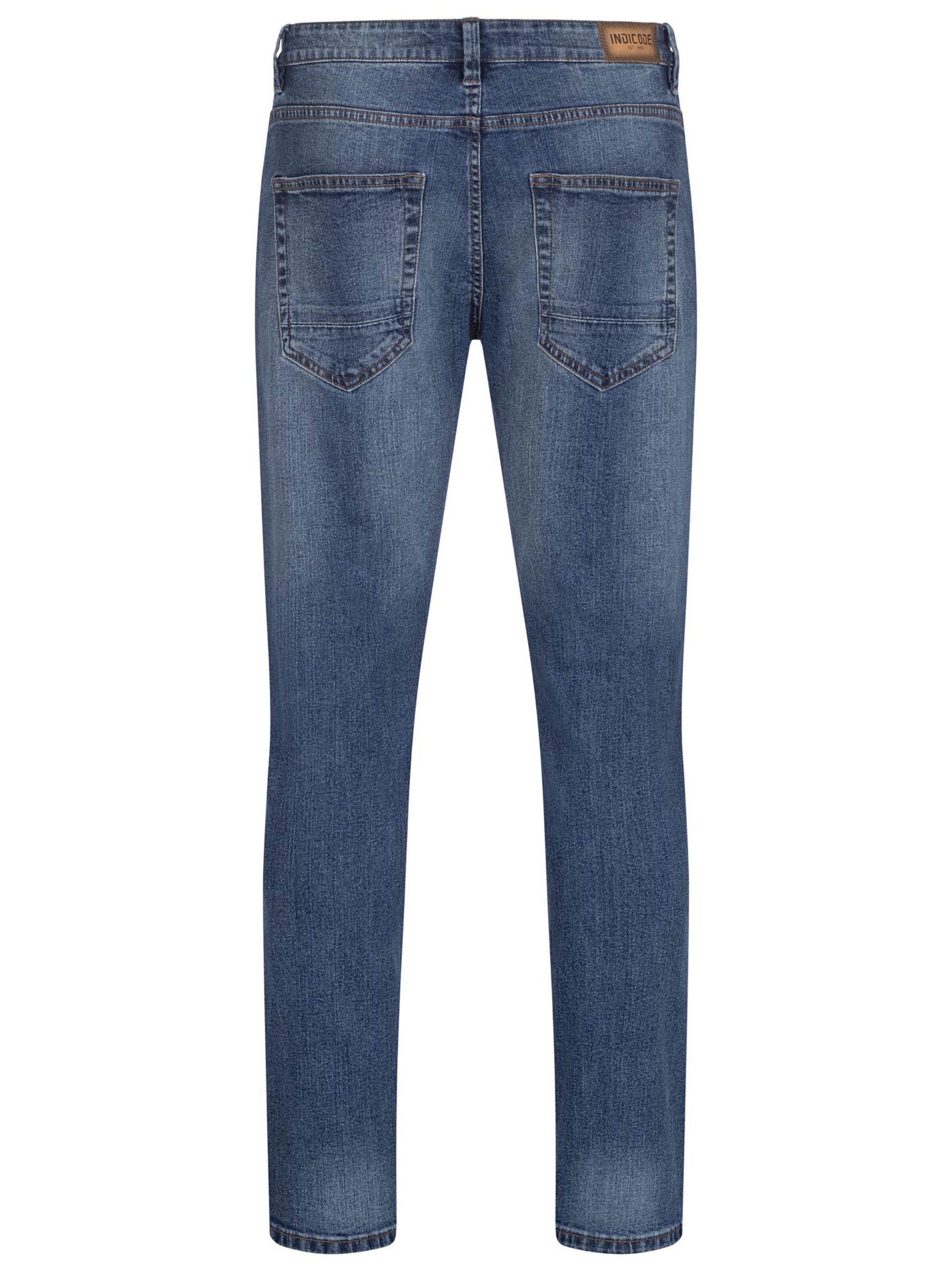 INDICODE JEANS Regular Jeans 'Ingianluca' in Blauw