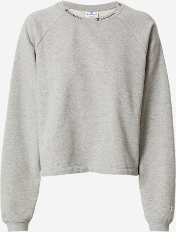 Champion Authentic Athletic Apparel Sweatshirt in Grey: front