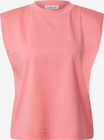 EDITED Shirts 'Elise' i pink: forside