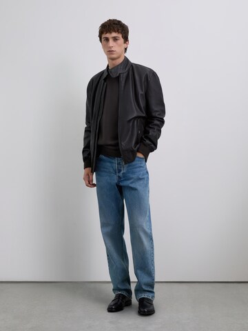 Scalpers Přechodná bunda 'Sonora' – černá: přední strana