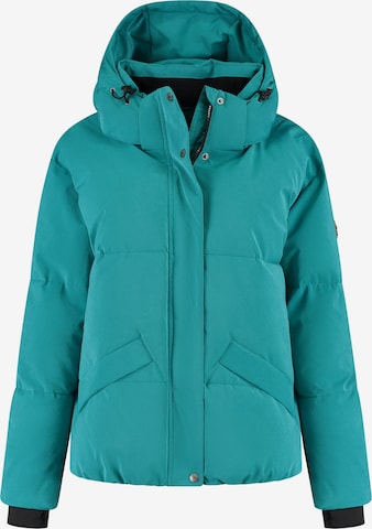 Travelin Vinterjakke 'Miro' i grøn: forside