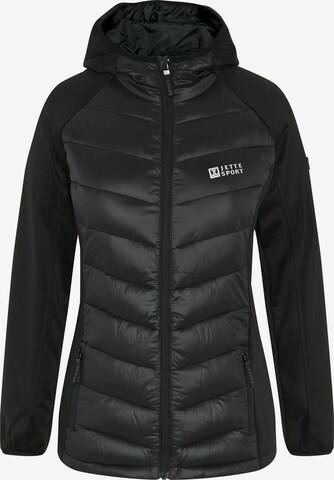 Jette Sport Between-Season Jacket in Black: front