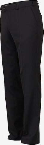 CLUB OF COMFORT Regular Pleated Pants 'Santos' in Black