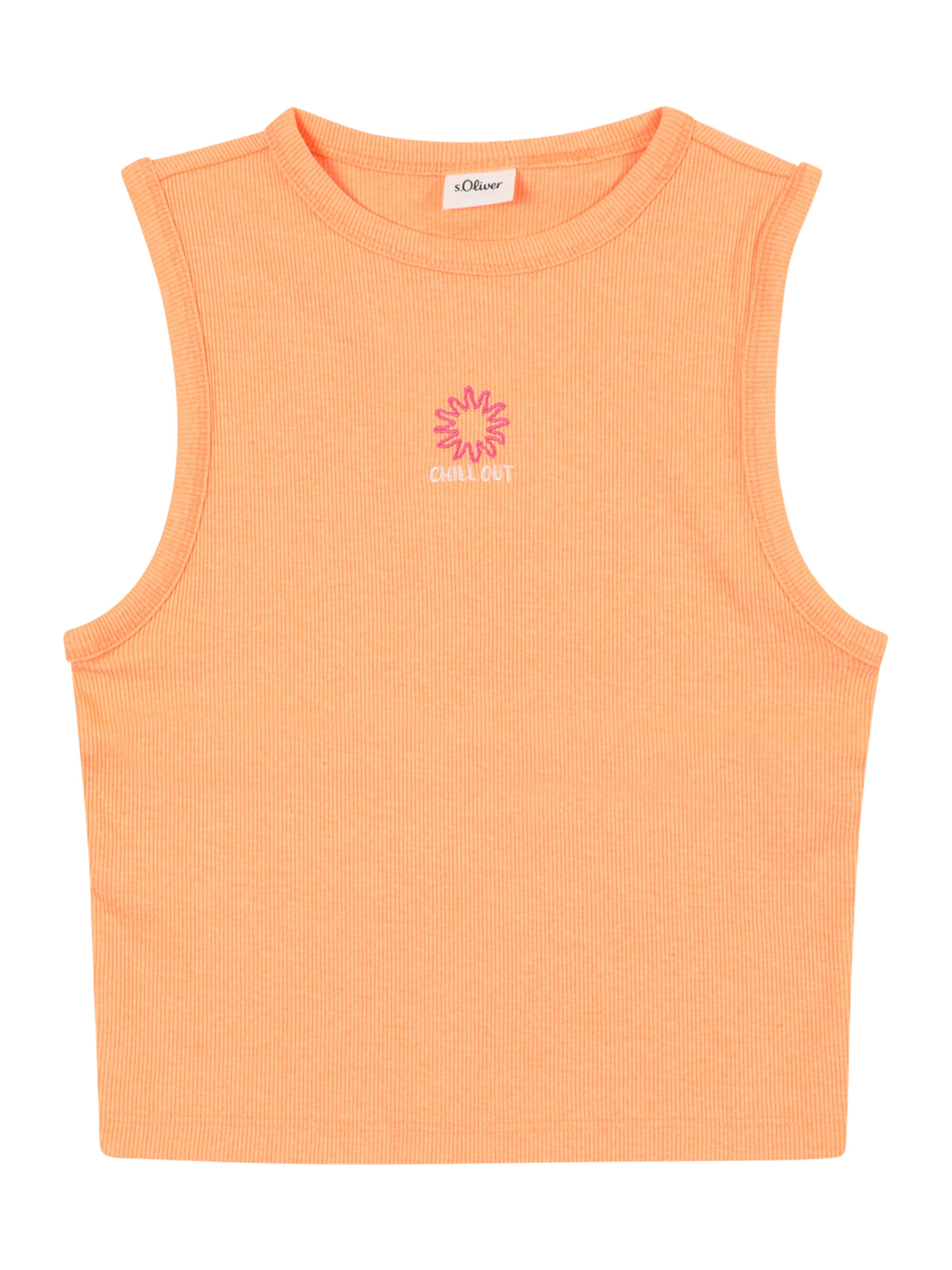 s.Oliver Τοπ σε πορτοκαλί: μπροστά