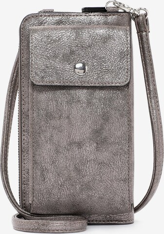 Emily & Noah Smartphone Case ' Emma ' in Grey: front