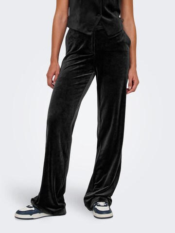 ONLY Loose fit Pants 'ONLKAYLE-ELSY' in Black: front