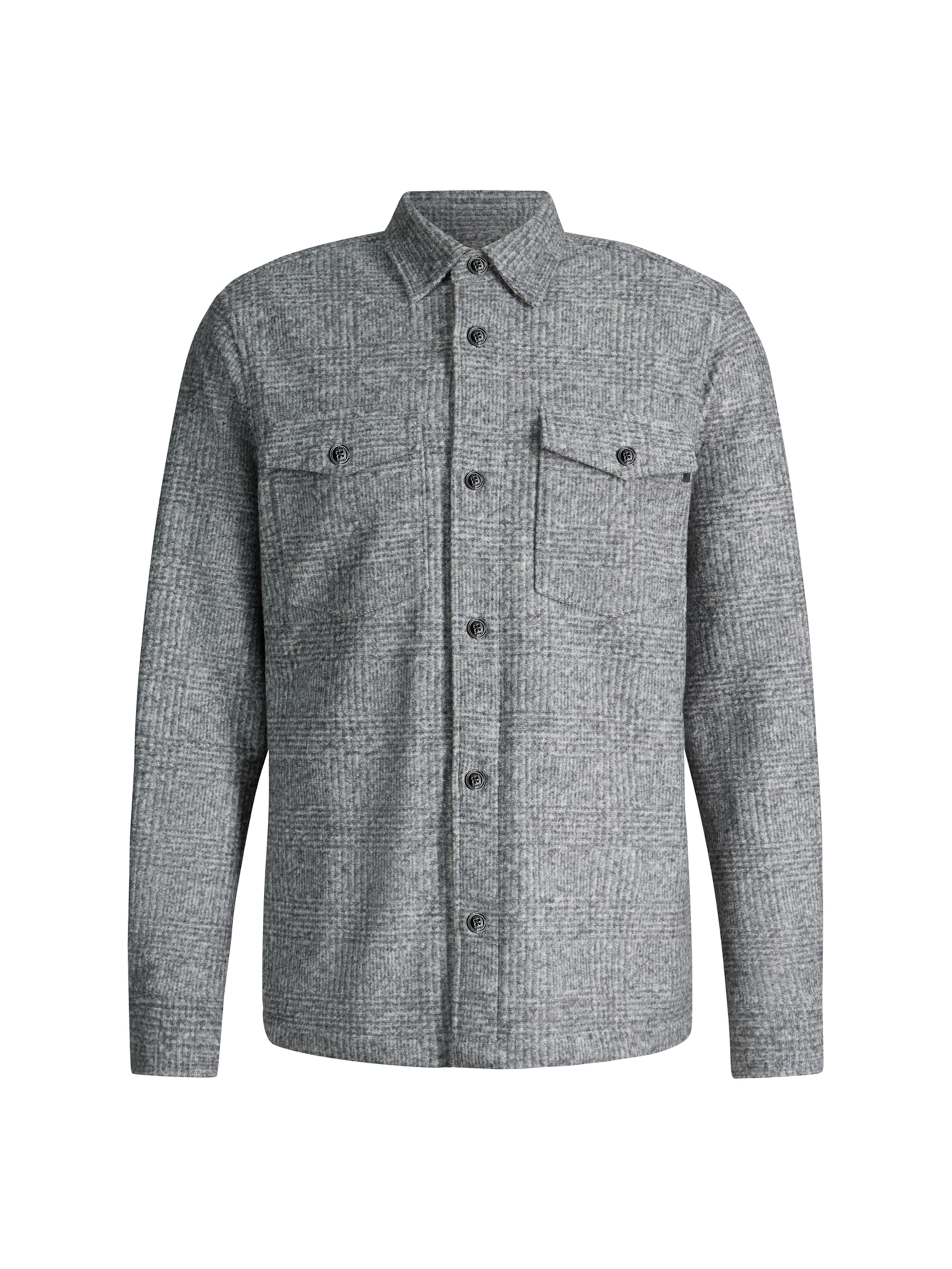 JOOP! Comfort Fit Hemd in Grau: Vorderseite