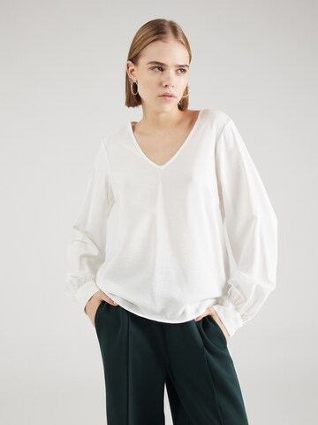 OBJECT Blus 'Jacira' i vit: framsida