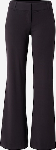 WEEKDAY Levenevä Chinohousut 'SPEED Moon' värissä musta: etupuoli