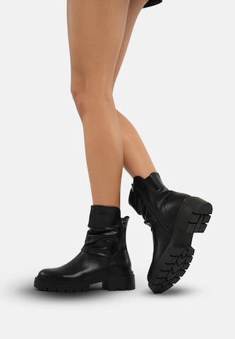 Elara Enkellaarsjes in Zwart