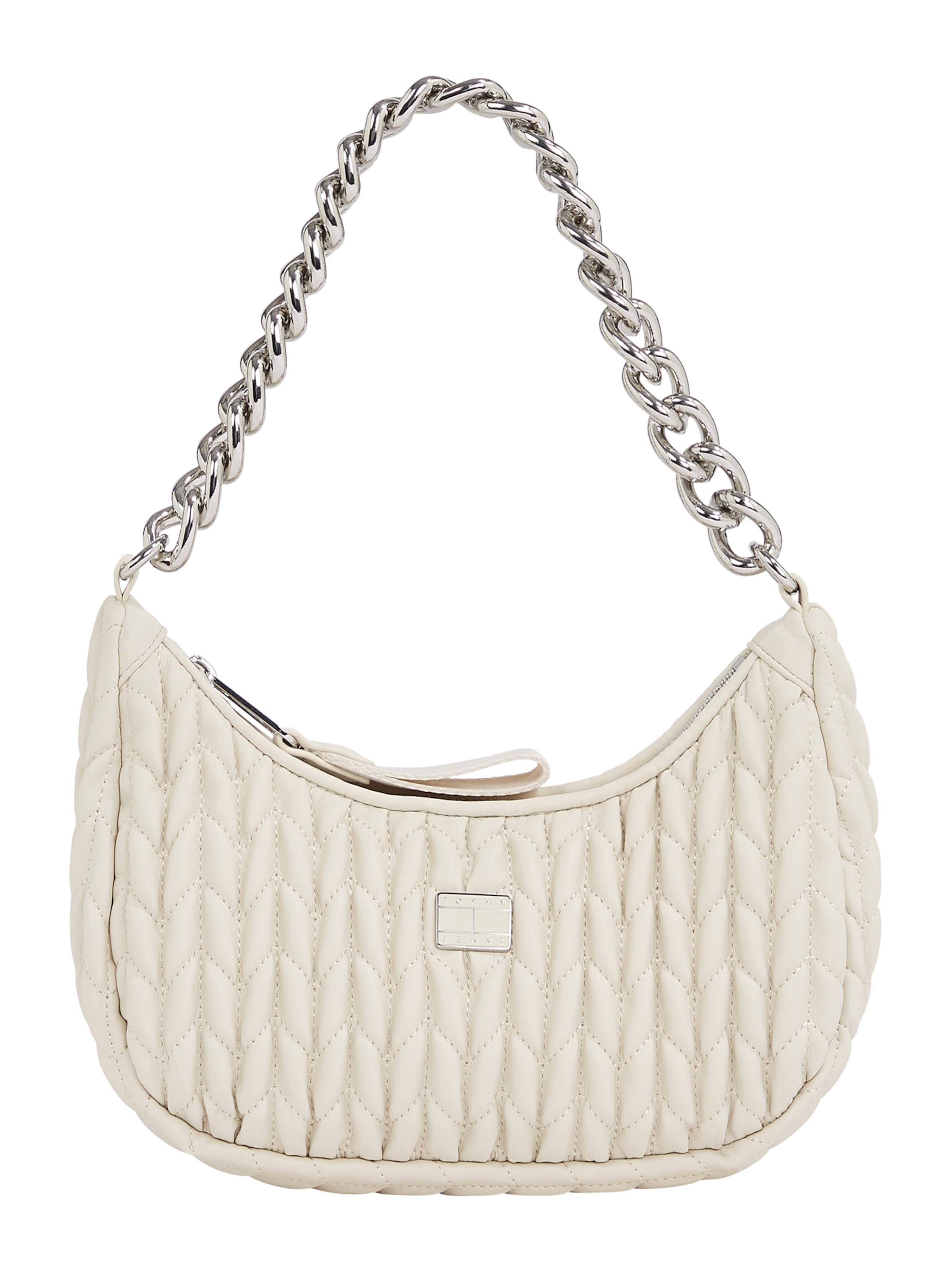 Tommy Jeans Shoulder bag 'Iconic' in Beige: front