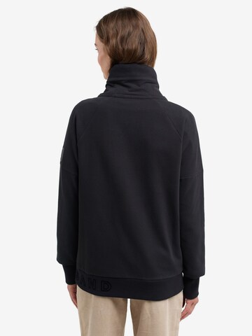 Elbsand Zip-Up Hoodie 'Alina' in Black