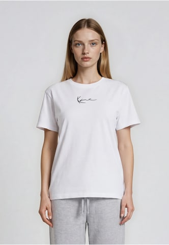 Karl Kani - Camisa em branco: frente