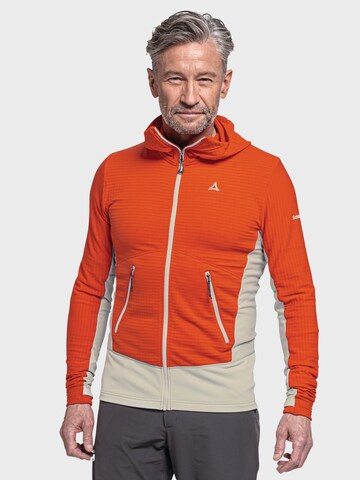 Schöffel Funktionsfleecejacke 'Monte Sart' in Orange: Vorderseite