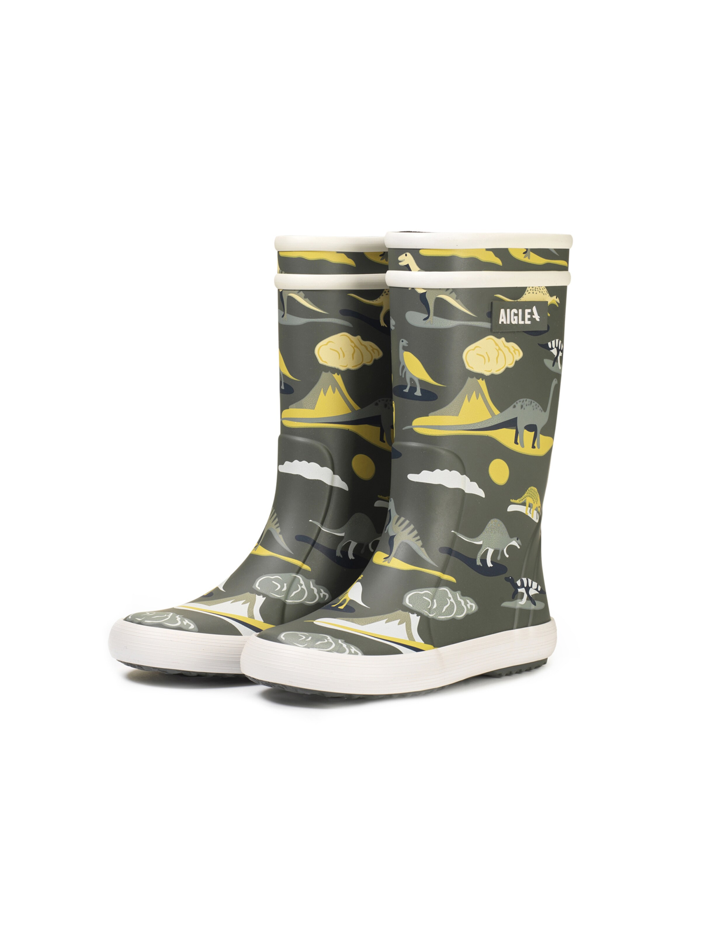 Boots ' LOLLY POP PLAY UNISEX ' di AIGLE in giallo