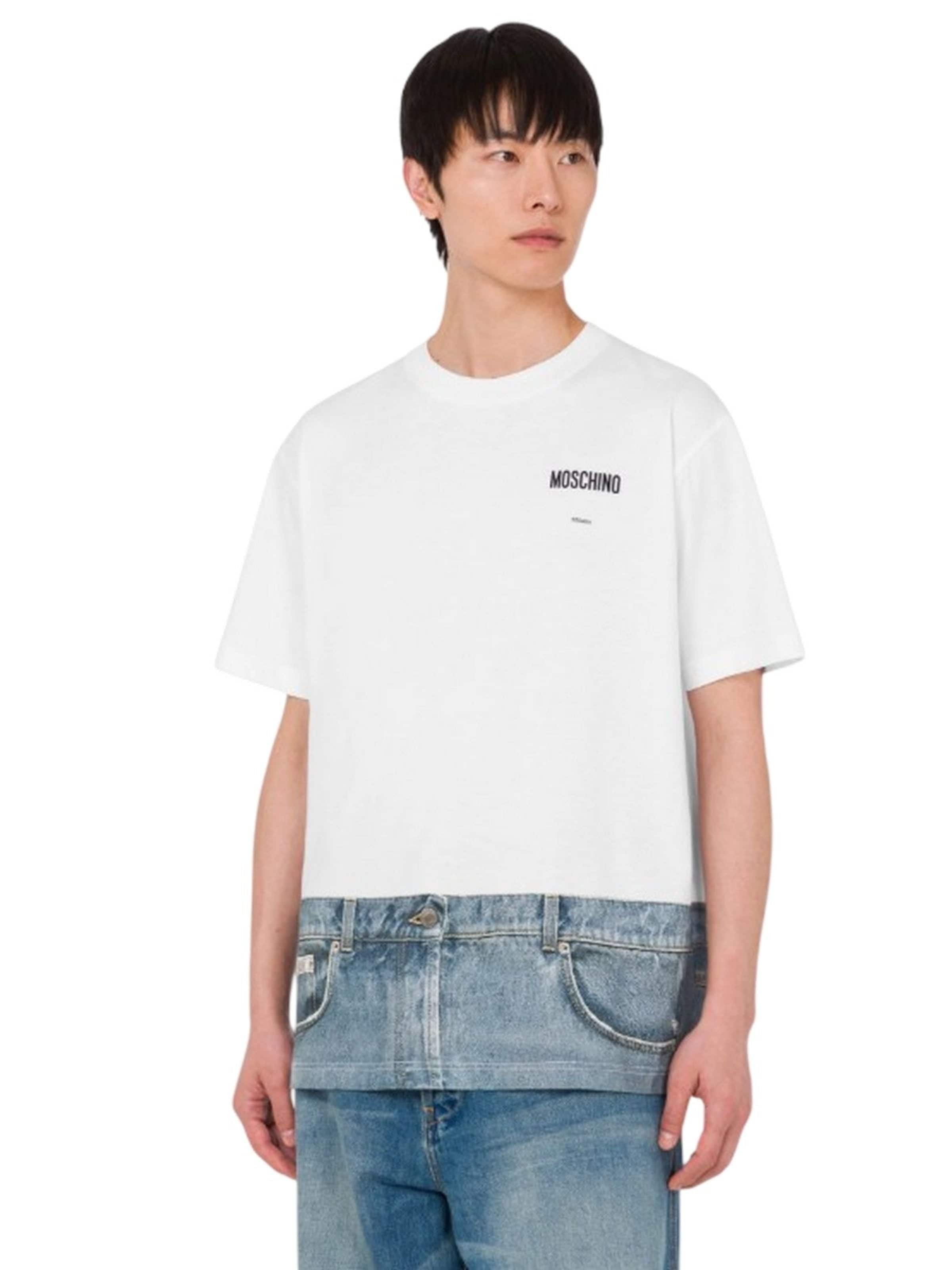 MOSCHINO - Camiseta en blanco