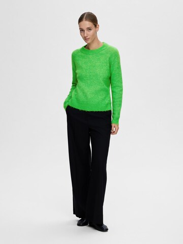 SELECTED FEMME Sweater 'Lulu' in Green