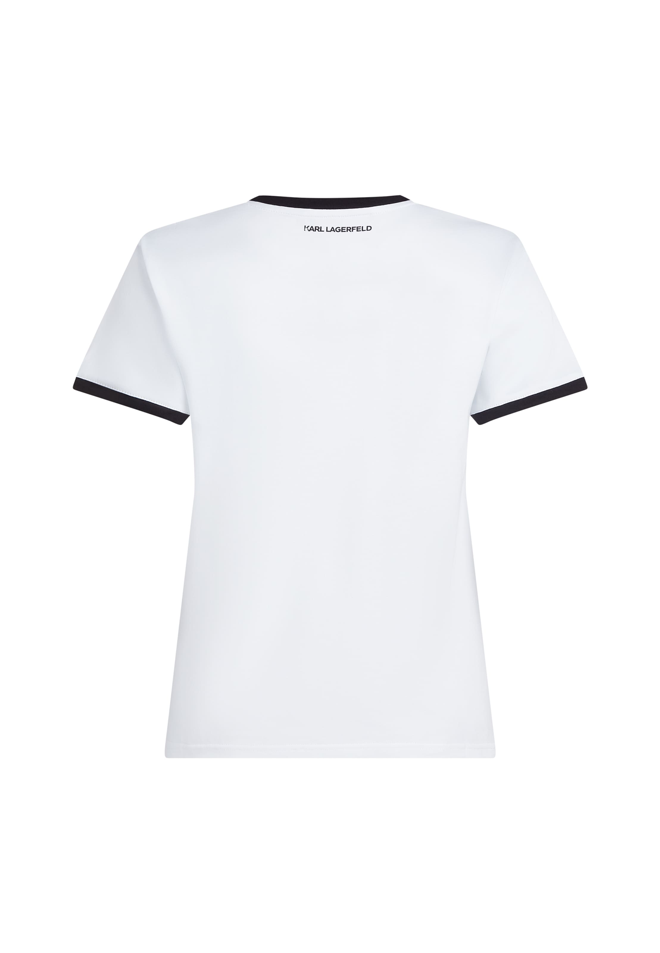 Karl Lagerfeld Póló 'Ikon' - fehér