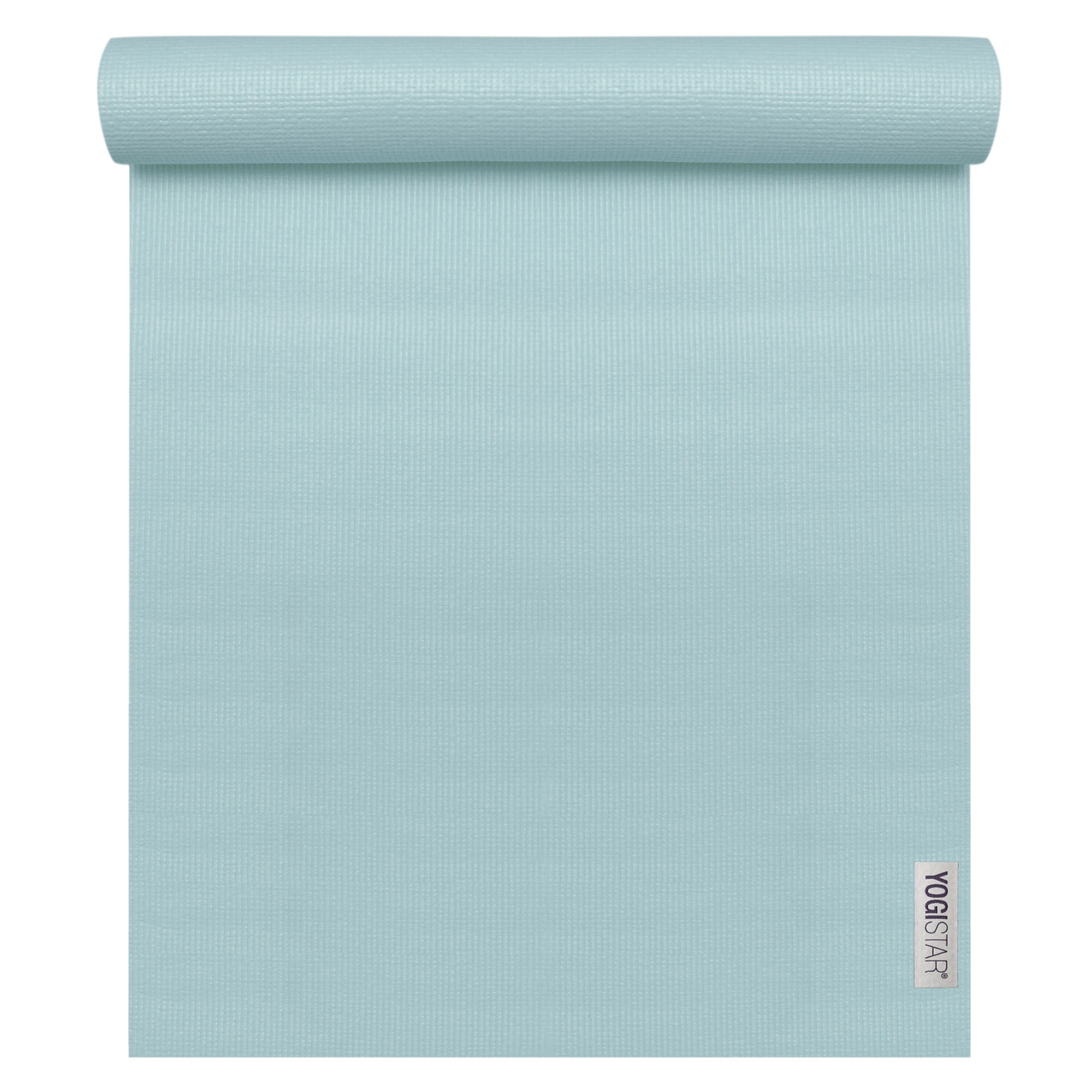 YOGISTAR.COM Yogamatte '183 cm x 61 cm x 4 mm' in Blau
