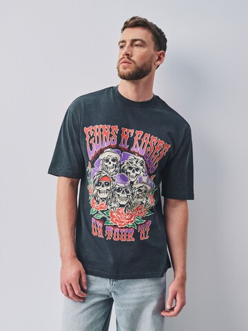 Next Shirt in Zwart: voorkant