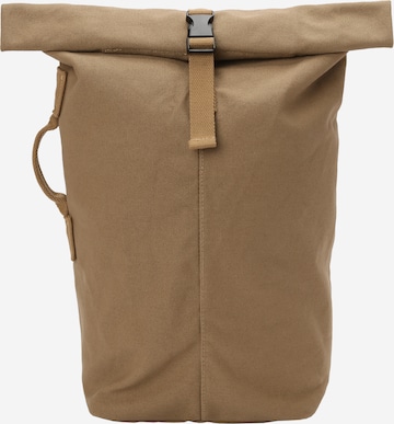 DAN FOX APPAREL Backpack 'Sammy' in Brown: front