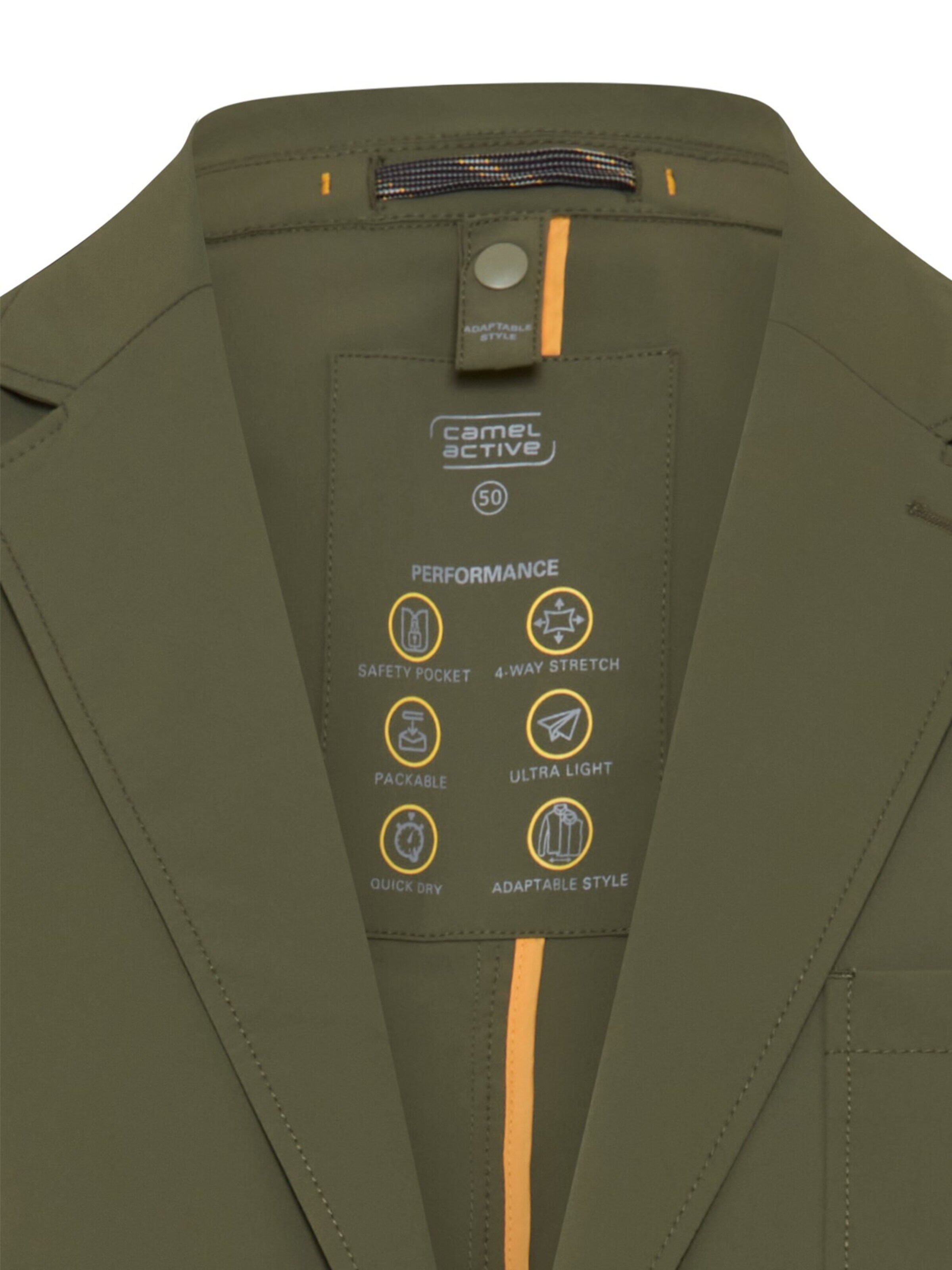 CAMEL ACTIVE Regular fit Suit Jacket in Green