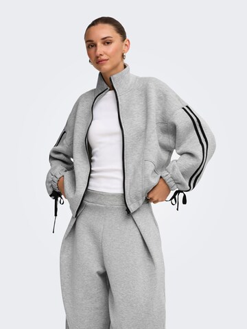 ONLY Sweatvest 'Nola' in Grijs