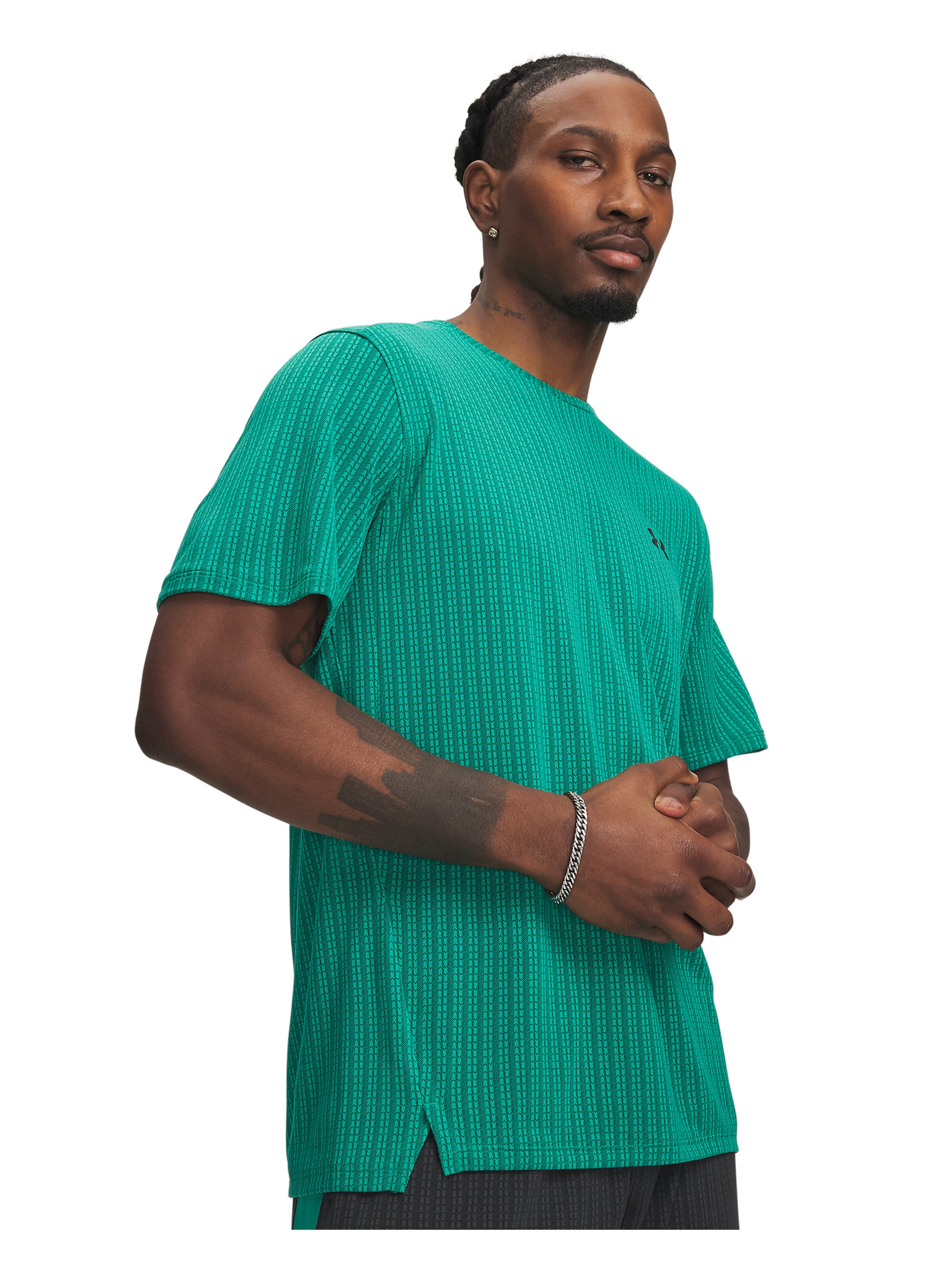 UNDER ARMOUR Functioneel shirt in Groen: voorkant