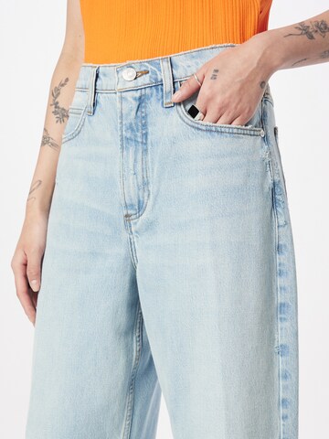 FRAME Wide leg Jeans i blå