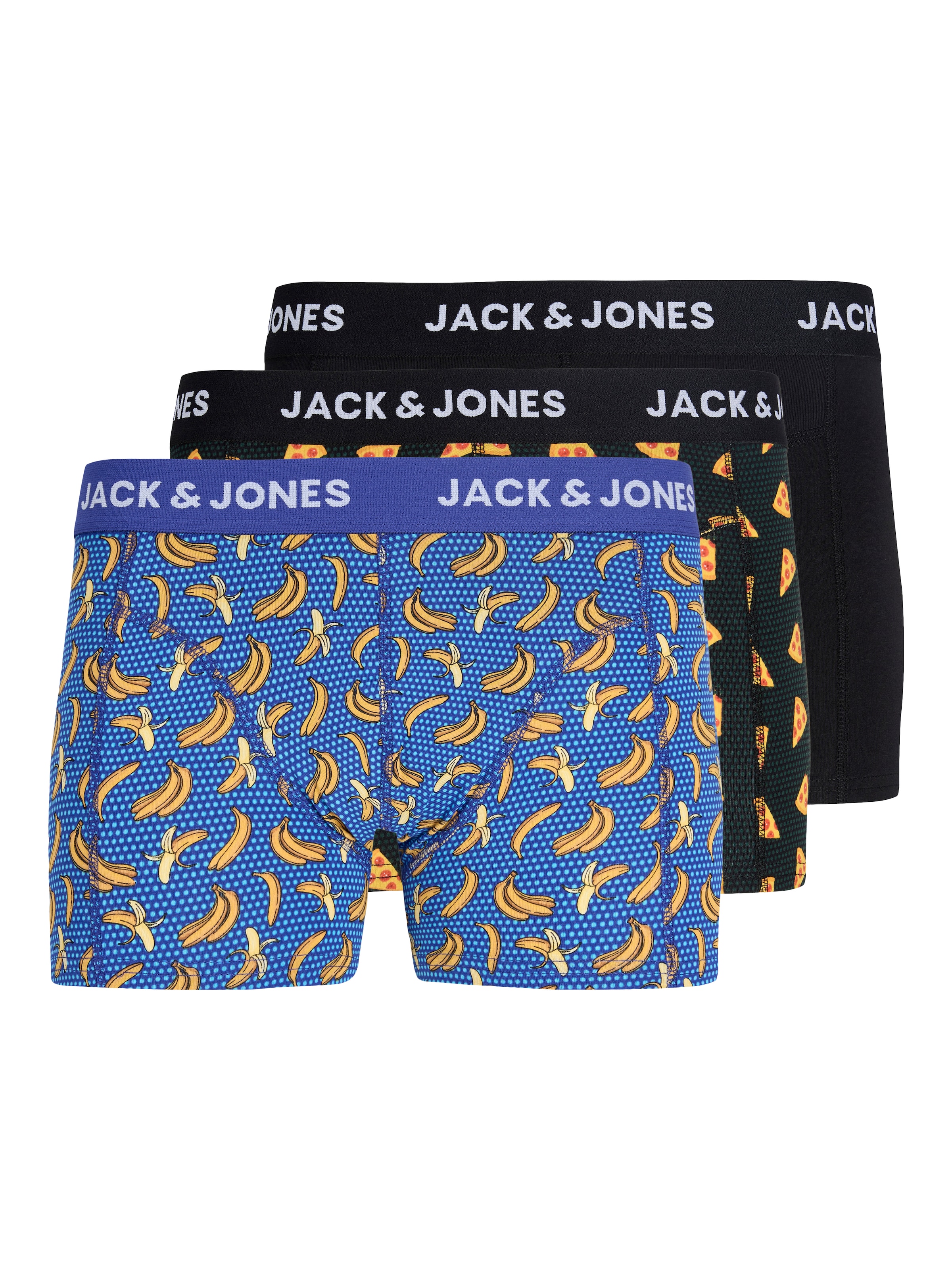 JACK & JONES Boxer shorts 'JACSANDER FOOD' in Blue
