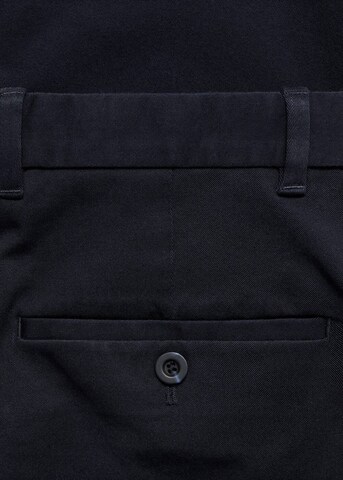MANGO MAN Slimfit Chinohose 'Barna' in Blau
