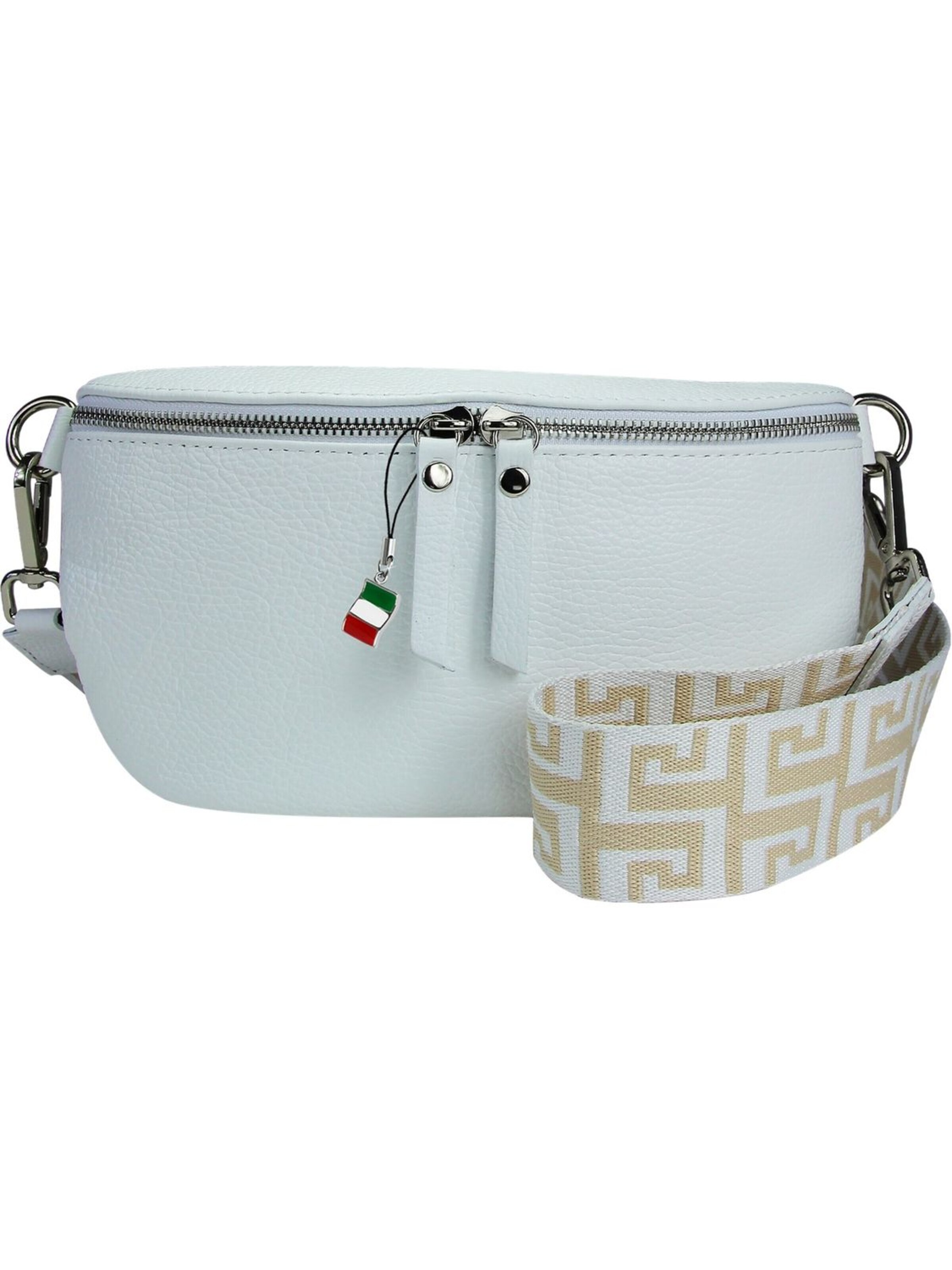 Sacs banane Florence en blanc : devant