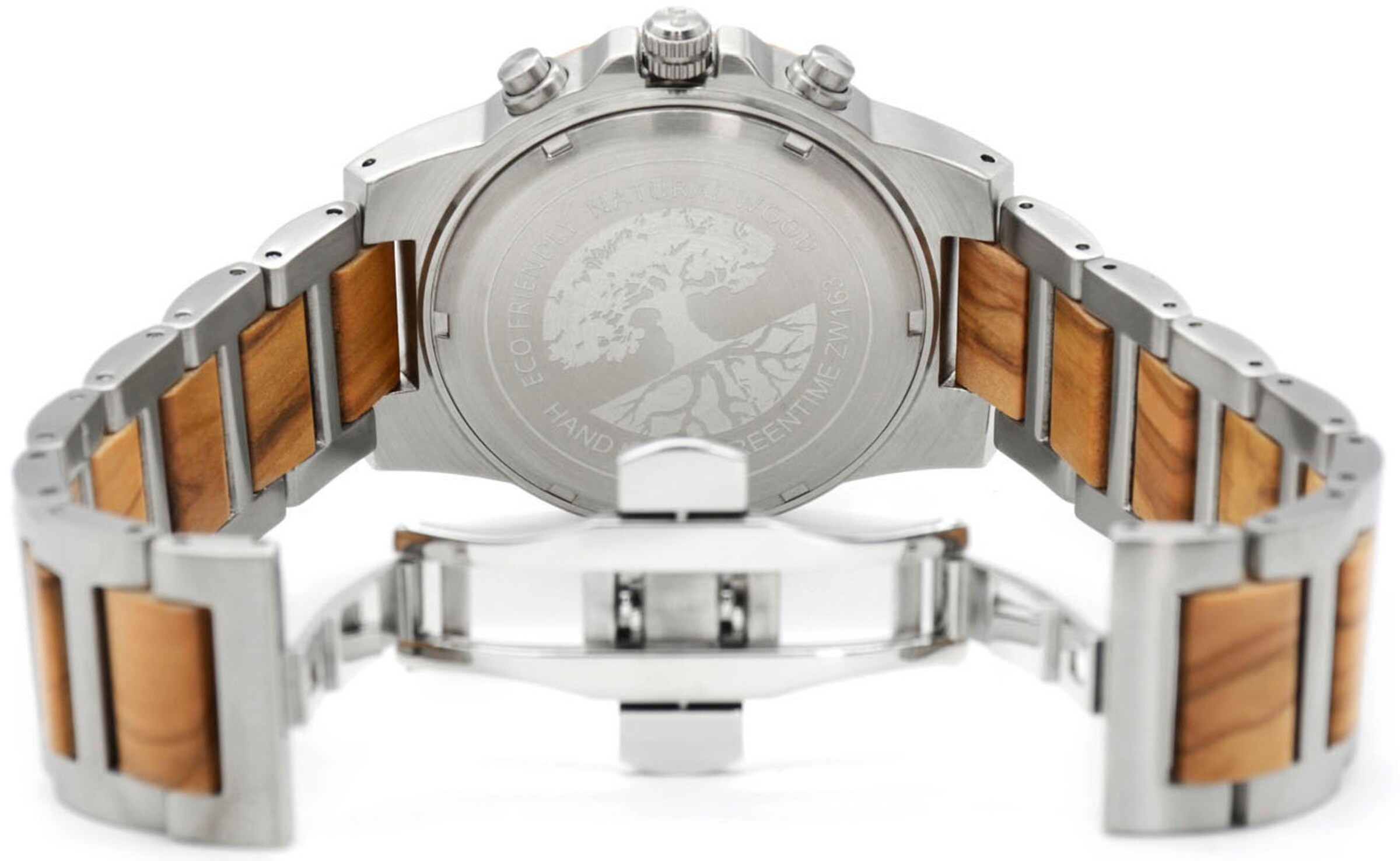 GreenTime Analog Watch in Silver