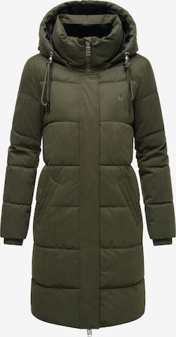 Manteau d’hiver NAVAHOO en vert : devant