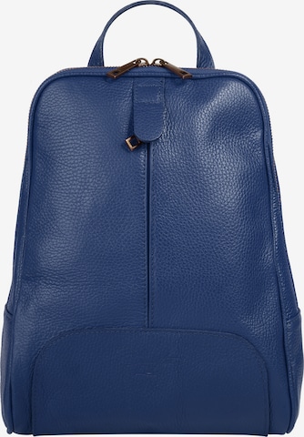 Samantha Look Backpack in Blue: front